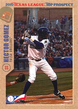 2010 Grandstand Texas League Top Prospects #NNO Hector Gomez Front