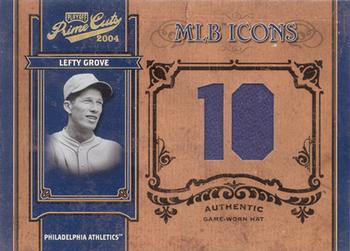 2004 Playoff Prime Cuts II - MLB Icons Material Number #MLB-77 Lefty Grove Front