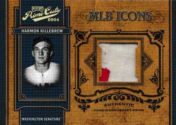 2004 Playoff Prime Cuts II - MLB Icons Material Prime #MLB-100 Harmon Killebrew Front