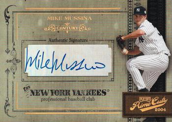 2004 Playoff Prime Cuts II - Signature Century Gold #35 Mike Mussina Front
