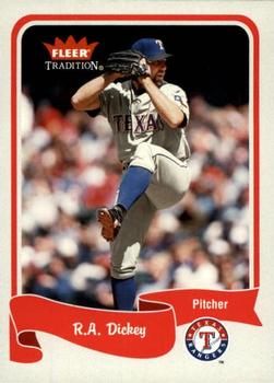 2004 Fleer Tradition #58 R.A. Dickey Front