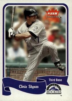 2004 Fleer Tradition #100 Chris Stynes Front