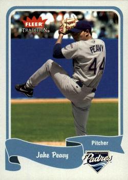 2004 Fleer Tradition #264 Jake Peavy Front