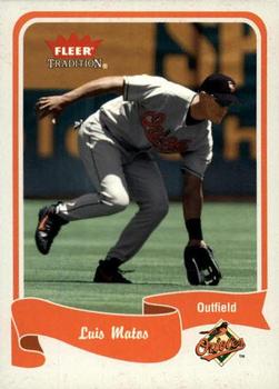 2004 Fleer Tradition #402 Luis Matos Front