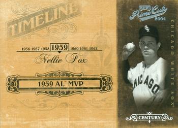 2004 Playoff Prime Cuts II - Timeline Century Silver #TL-65 Nellie Fox Front