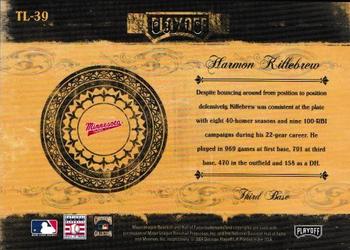 2004 Playoff Prime Cuts II - Timeline Signature Century Silver #TL-39 Harmon Killebrew Back