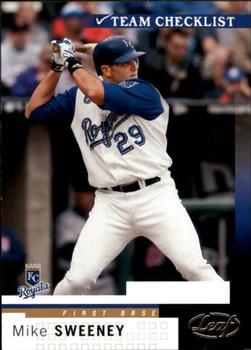 2004 Leaf #278 Mike Sweeney Front