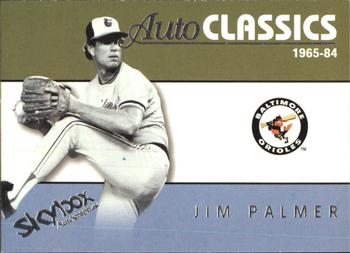 2004 SkyBox Autographics - Autoclassics #5AC Jim Palmer Front
