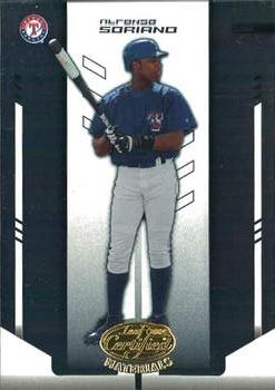2004 Leaf Certified Materials #10 Alfonso Soriano Front