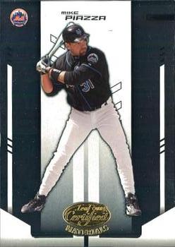 2004 Leaf Certified Materials #140 Mike Piazza Front