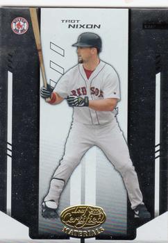 2004 Leaf Certified Materials #184 Trot Nixon Front