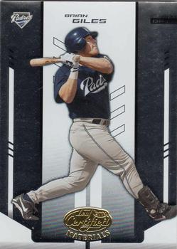 2004 Leaf Certified Materials #29 Brian Giles Front