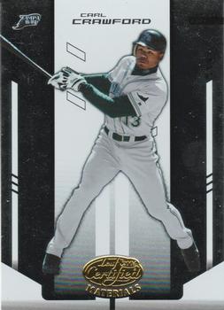 2004 Leaf Certified Materials #34 Carl Crawford Front