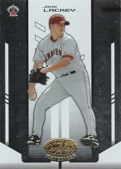 2004 Leaf Certified Materials #78 John Lackey Front