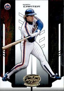 2004 Leaf Certified Materials #212 Gary Carter Front