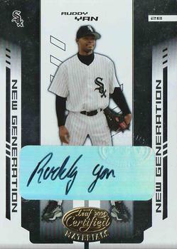 2004 Leaf Certified Materials #272 Ruddy Yan Front