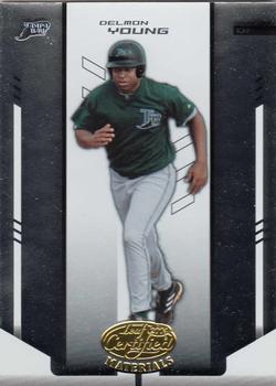 2004 Leaf Certified Materials #50 Delmon Young Front