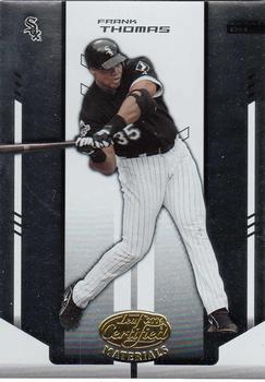 2004 Leaf Certified Materials #62 Frank Thomas Front
