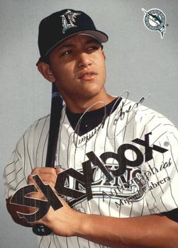 2004 SkyBox Autographics - Insignia #8 Miguel Cabrera Front
