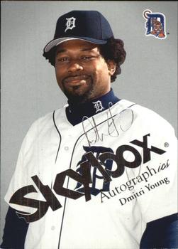 2004 SkyBox Autographics #23 Dmitri Young Front