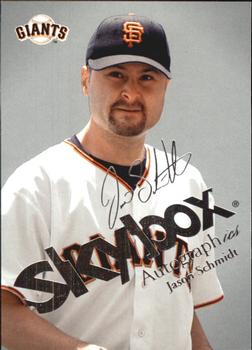 2004 SkyBox Autographics - Insignia #37 Jason Schmidt Front