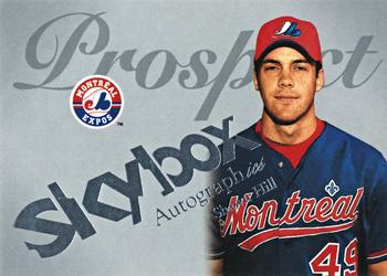 2004 SkyBox Autographics - Insignia #78 Shawn Hill Front