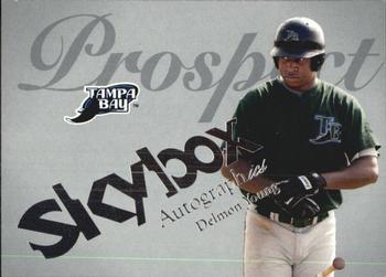 2004 SkyBox Autographics - Insignia #85 Delmon Young Front