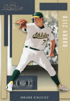 2004 Playoff Prestige #132 Barry Zito Front