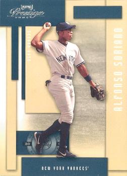 2004 Playoff Prestige #124 Alfonso Soriano Front