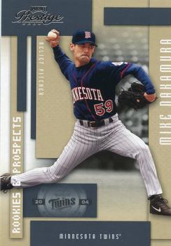 2004 Playoff Prestige #57 Mike Nakamura Front