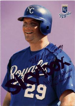 2004 SkyBox Autographics - Royal Insignia #22 Mike Sweeney Front