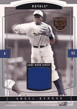 2004 SkyBox LE - Jersey Proof #26 Angel Berroa Front