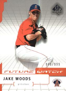 2004 SP Authentic #107 Jake Woods Front