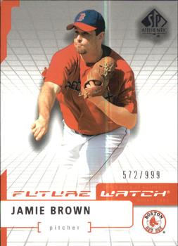 2004 SP Authentic #108 Jamie Brown Front