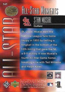 2004 SP Authentic #141 Stan Musial Back