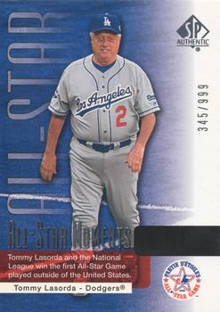 2004 SP Authentic #156 Tommy Lasorda Front