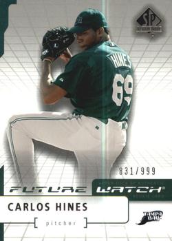 2004 SP Authentic #187 Carlos Hines Front