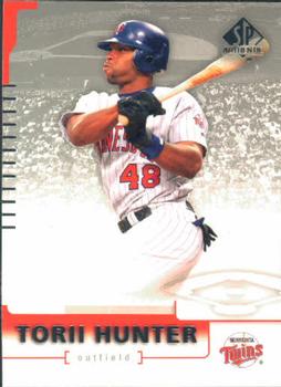 2004 SP Authentic #41 Torii Hunter Front