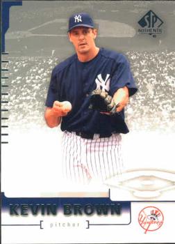 2004 SP Authentic #8 Kevin Brown Front