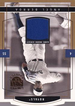 2004 SkyBox LE - Jersey Proof Gold #26 Angel Berroa Front