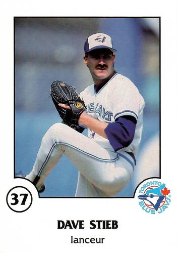 1988 Toronto Blue Jays Fire Safety French #NNO Dave Stieb Front