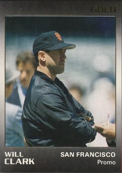 1991 Star Gold - Promos #NNO Will Clark Front