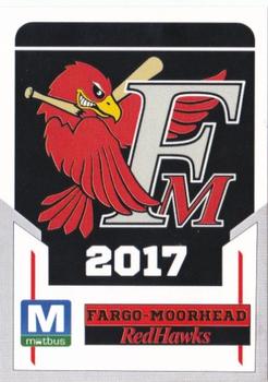 2017 Fargo-Moorhead RedHawks #NNO Team Card Front