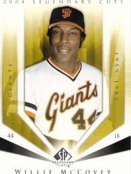 2004 SP Legendary Cuts #123 Willie McCovey Front
