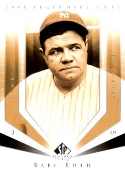 2004 SP Legendary Cuts #5 Babe Ruth Front