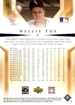 2004 SP Legendary Cuts #83 Nellie Fox Back