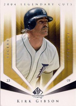 2004 SP Legendary Cuts #67 Kirk Gibson Front
