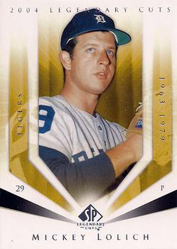2004 SP Legendary Cuts #78 Mickey Lolich Front
