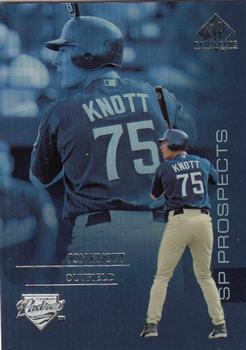 2004 SP Prospects #159 Jon Knott Front