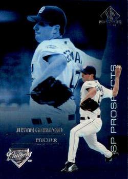 2004 SP Prospects #183 Justin Germano Front